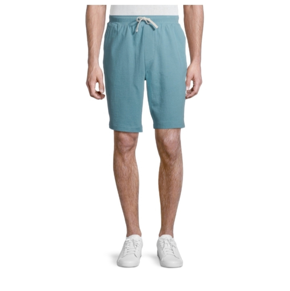 NWT Mens Knit Jogger Shorts - Picture 2 of 4